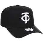 Minnesota Twins Women's New Era 9FORTY Black A-Frame