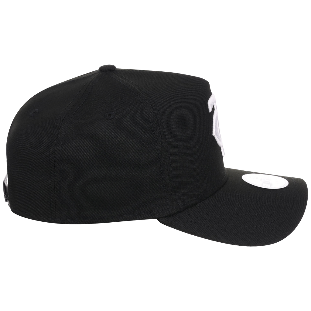 Minnesota Twins Women's New Era 9FORTY Black A-Frame