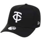 Minnesota Twins Women's New Era 9FORTY Black A-Frame