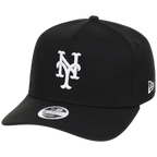 New York Mets Women's New Era 9FORTY Black A-Frame