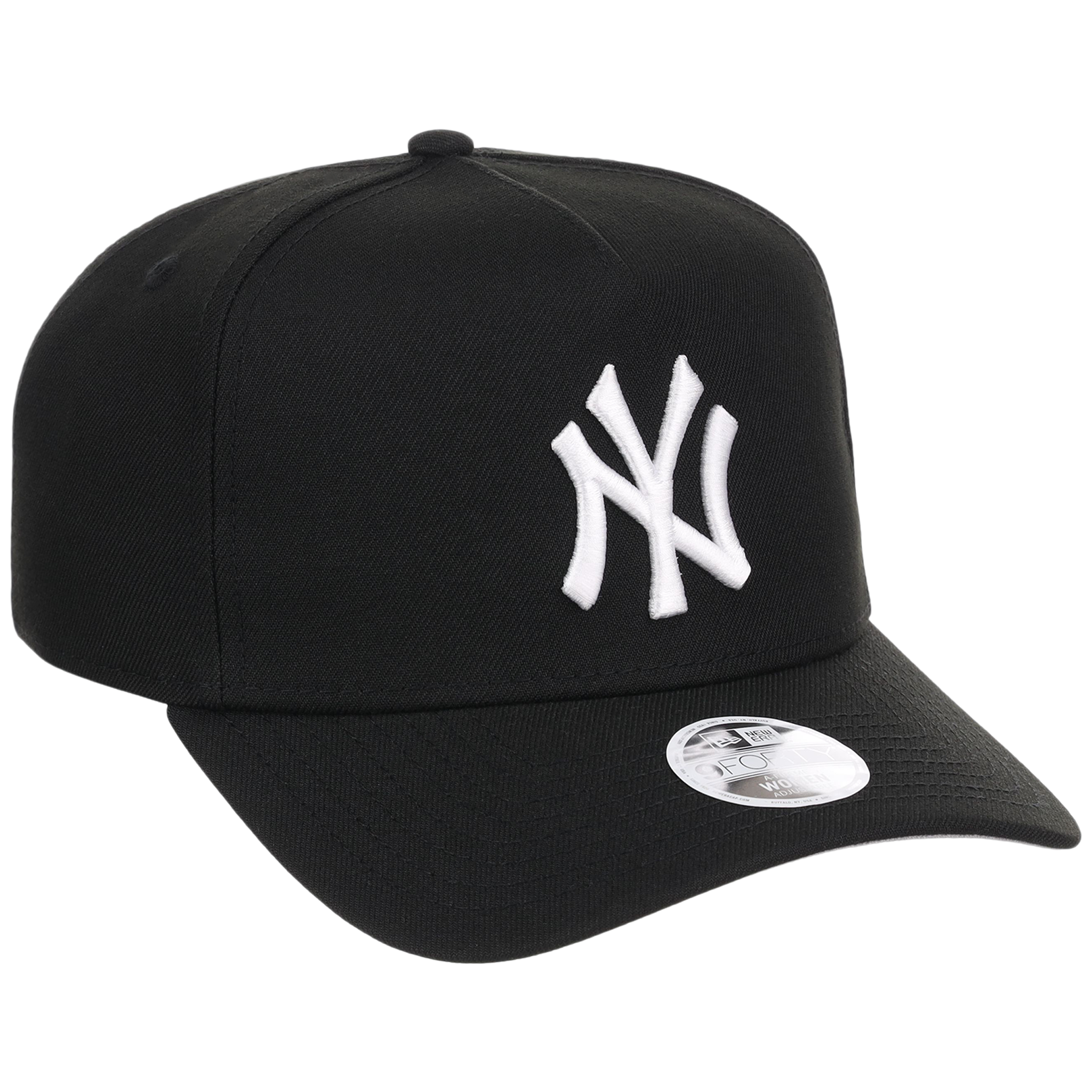 New York Yankees Women's New Era 9FORTY Black A-Frame