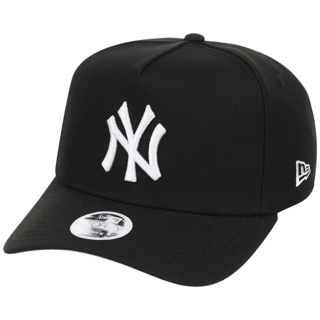 New York Yankees Women's New Era 9FORTY Black A-Frame