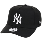 New York Yankees Women's New Era 9FORTY Black A-Frame