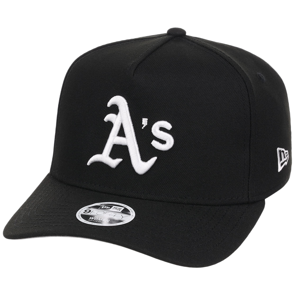 Oakland Athletics Women's New Era 9FORTY Black A-Frame