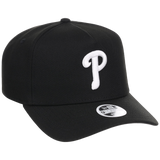 Philadelphia Phillies Women's New Era 9FORTY Black A-Frame