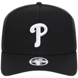 Philadelphia Phillies Women's New Era 9FORTY Black A-Frame