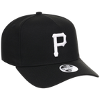 Pittsburgh Pirates Women's New Era 9FORTY Black A-Frame