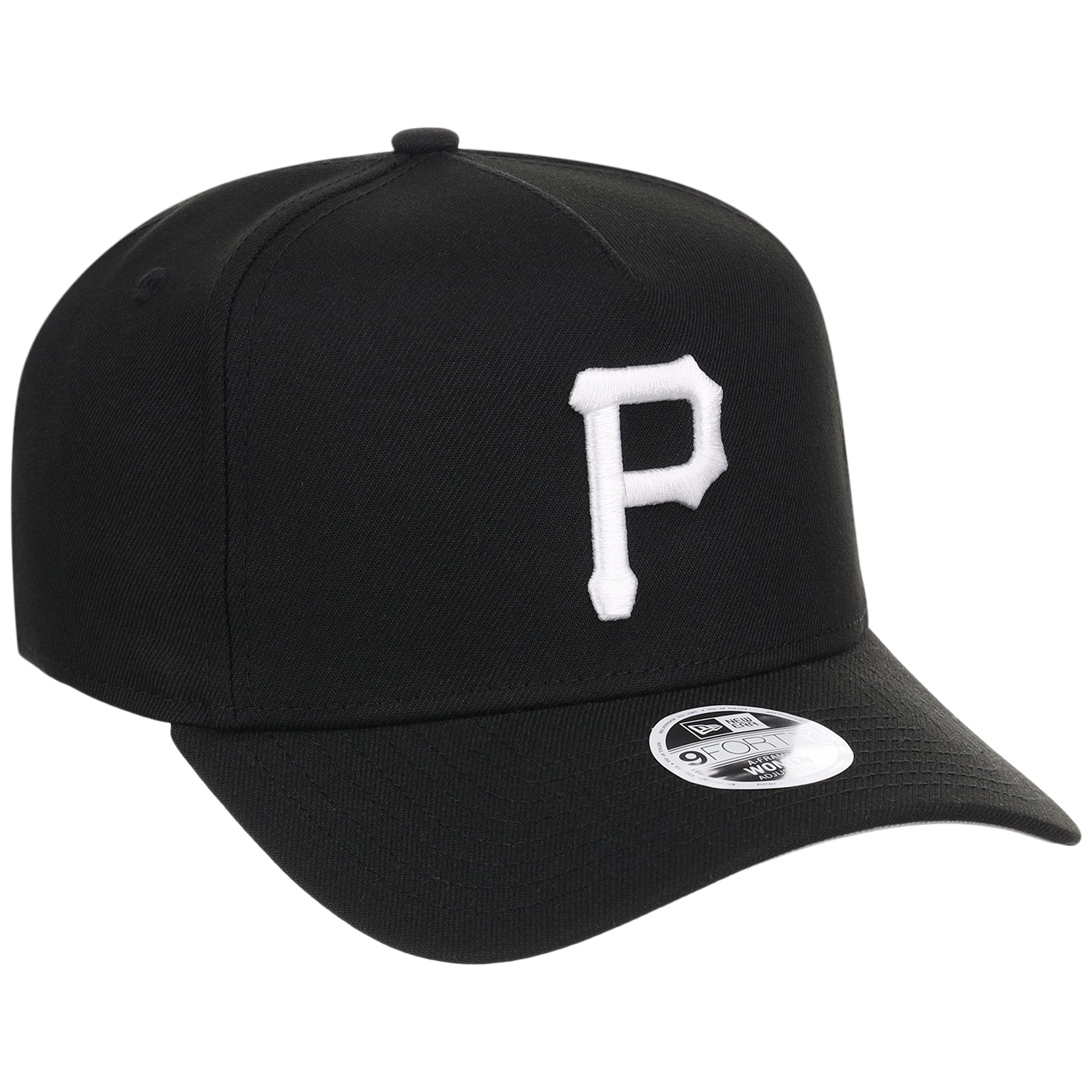 Pittsburgh Pirates Women's New Era 9FORTY Black A-Frame