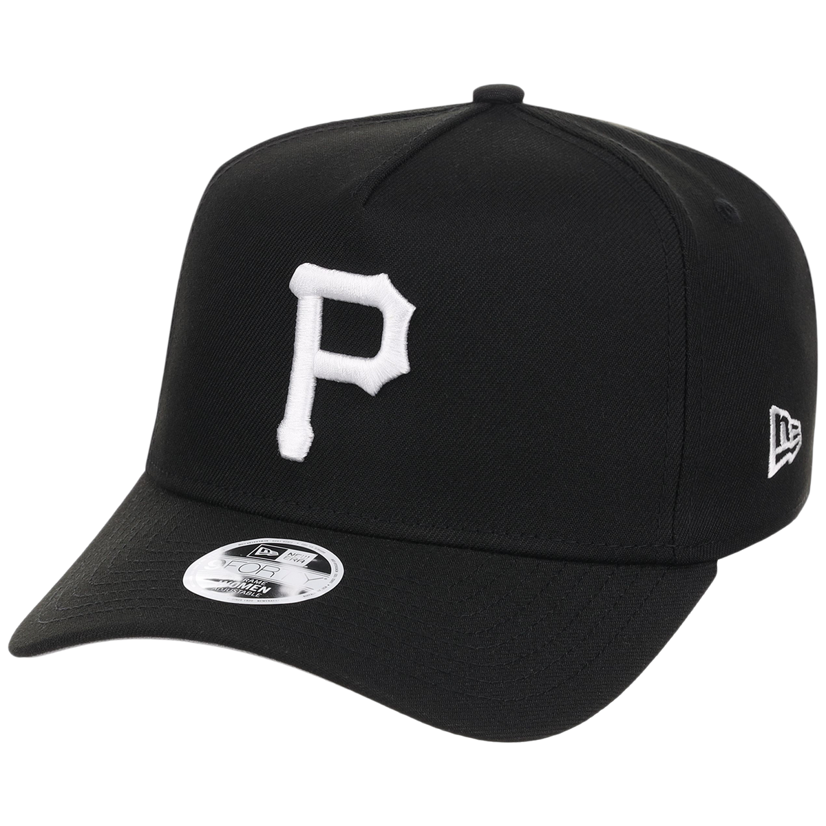 Pittsburgh Pirates Women's New Era 9FORTY Black A-Frame