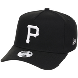 Pittsburgh Pirates Women's New Era 9FORTY Black A-Frame