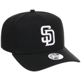 San Diego Padres Women's New Era 9FORTY Black A-Frame