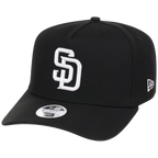 San Diego Padres Women's New Era 9FORTY Black A-Frame