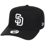 San Diego Padres Women's New Era 9FORTY Black A-Frame