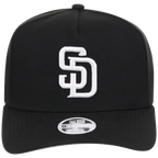 San Diego Padres Women's New Era 9FORTY Black A-Frame