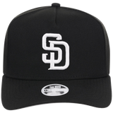 San Diego Padres Women's New Era 9FORTY Black A-Frame