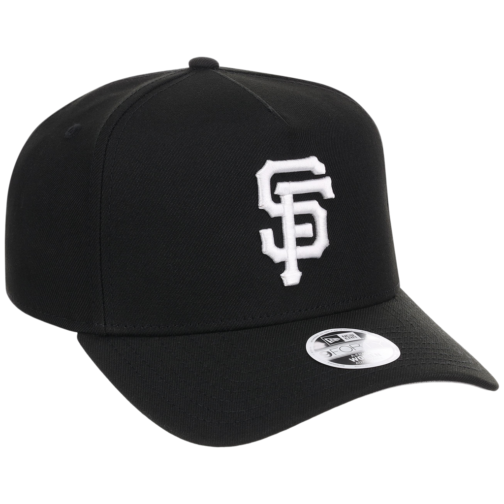 San Francisco Giants Women's New Era 9FORTY Black A-Frame