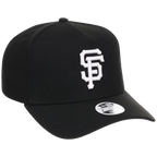 San Francisco Giants Women's New Era 9FORTY Black A-Frame