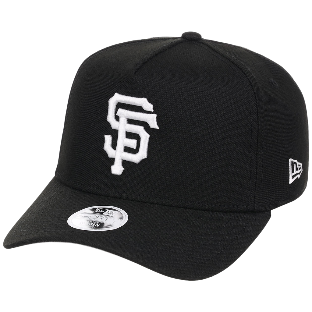 San Francisco Giants Women's New Era 9FORTY Black A-Frame