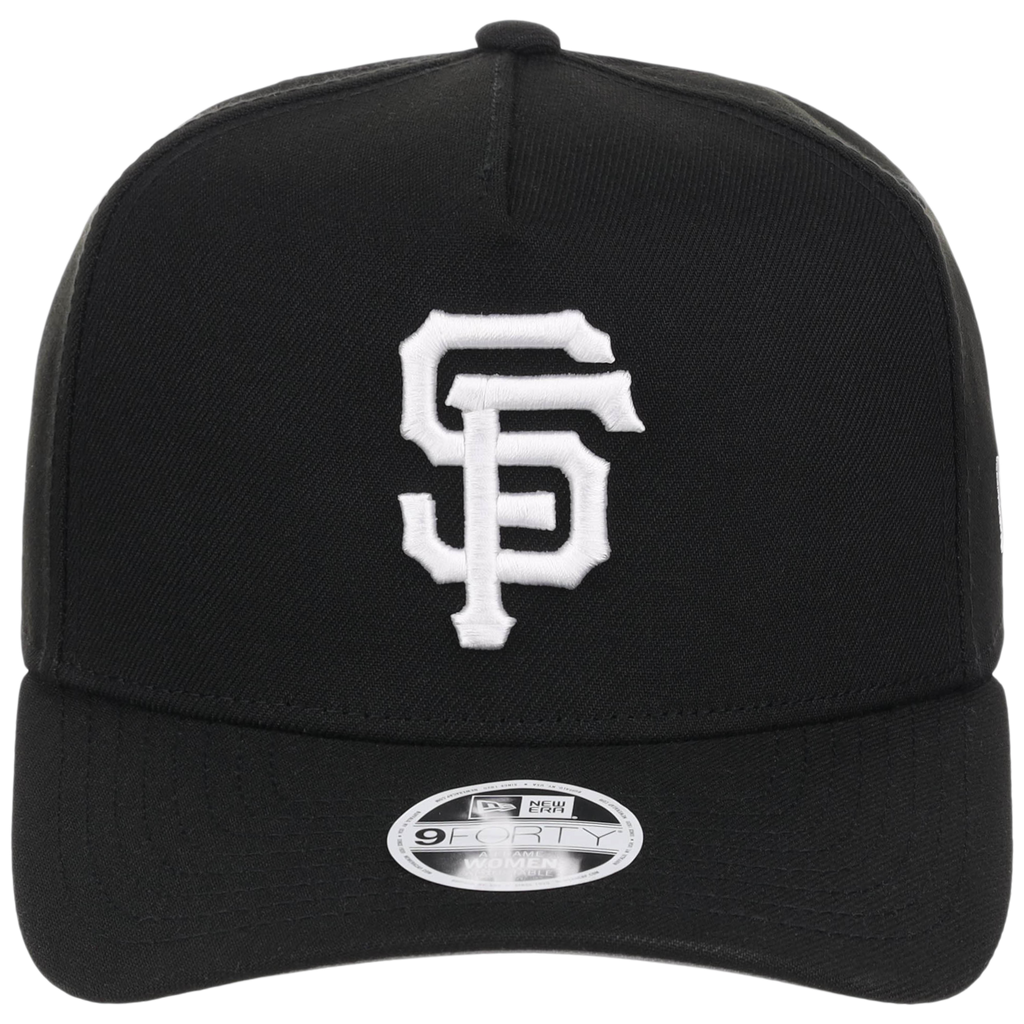 San Francisco Giants Women's New Era 9FORTY Black A-Frame