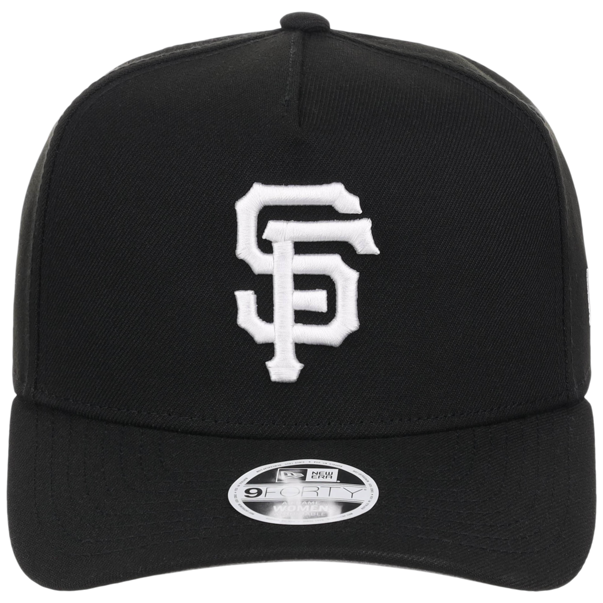 San Francisco Giants Women's New Era 9FORTY Black A-Frame