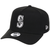 Seattle Mariners Women's New Era 9FORTY Black A-Frame