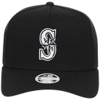Seattle Mariners Women's New Era 9FORTY Black A-Frame