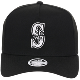 Seattle Mariners Women's New Era 9FORTY Black A-Frame