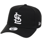 St. Louis Cardinals Women's New Era 9FORTY Black A-Frame
