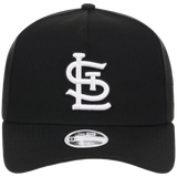 St. Louis Cardinals Women's New Era 9FORTY Black A-Frame