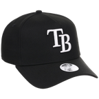 Tampa Bay Rays Women's New Era 9FORTY Black A-Frame