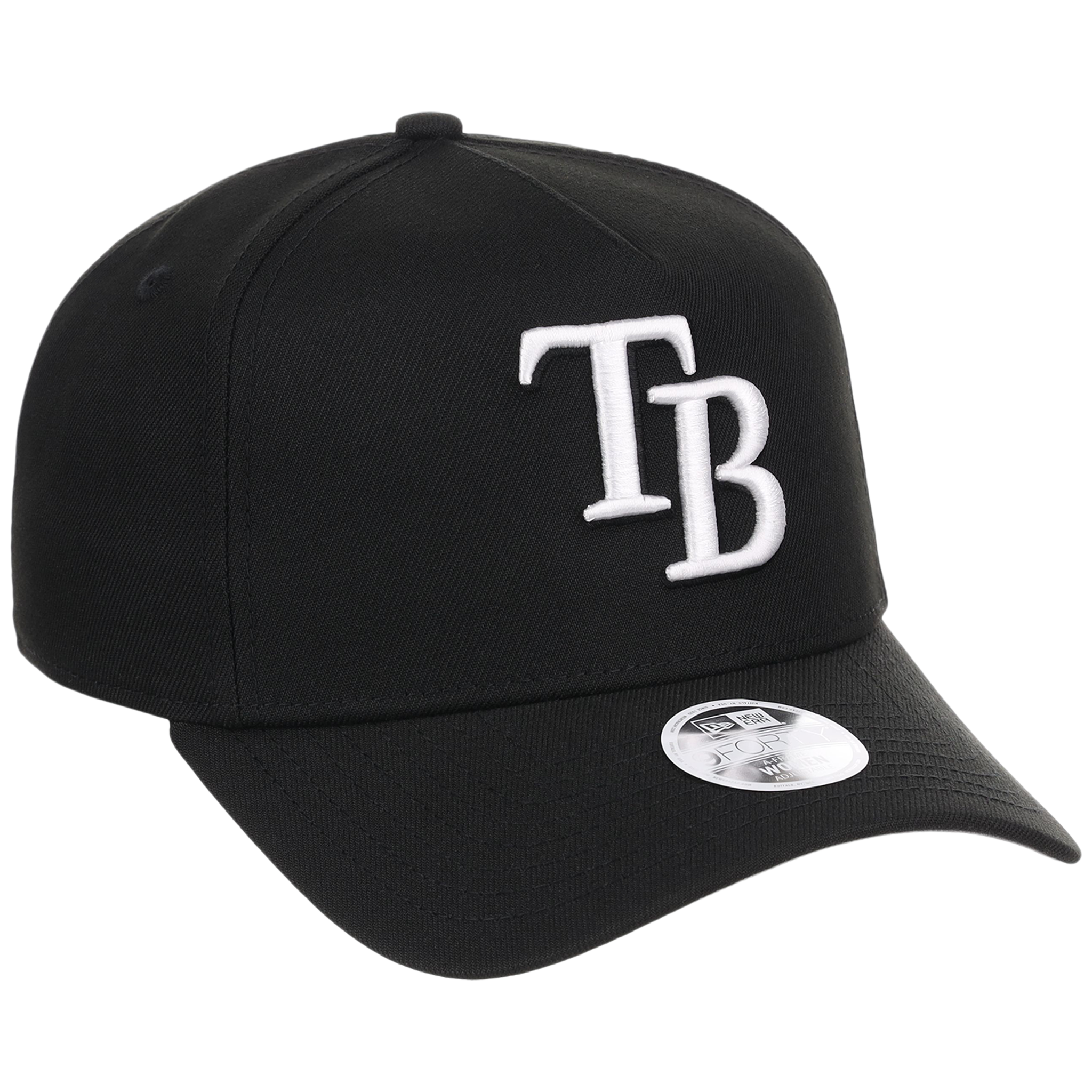 Tampa Bay Rays Women's New Era 9FORTY Black A-Frame