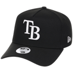 Tampa Bay Rays Women's New Era 9FORTY Black A-Frame
