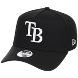 Tampa Bay Rays Women's New Era 9FORTY Black A-Frame