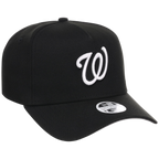 Washington Nationals Women's New Era 9FORTY Black A-Frame