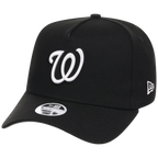 Washington Nationals Women's New Era 9FORTY Black A-Frame