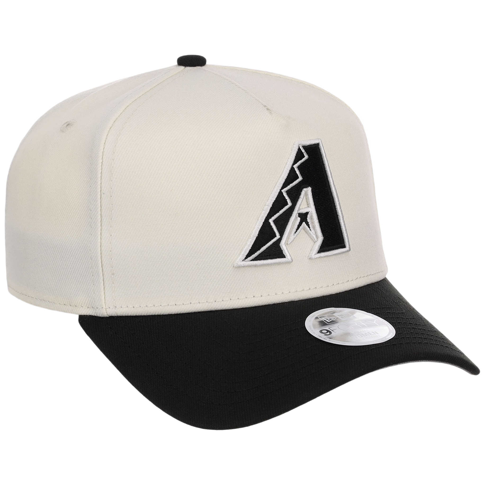 Arizona DiamondBacks Women's New Era 9FORTY Chrome x Black A-Frame