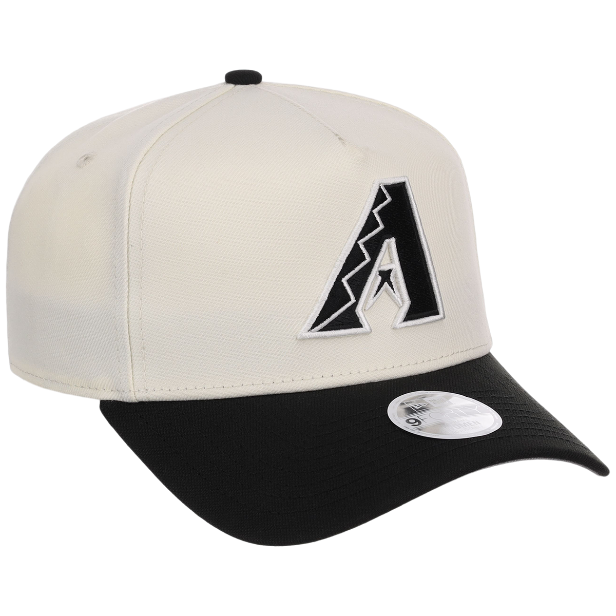 Arizona DiamondBacks Women's New Era 9FORTY Chrome x Black A-Frame