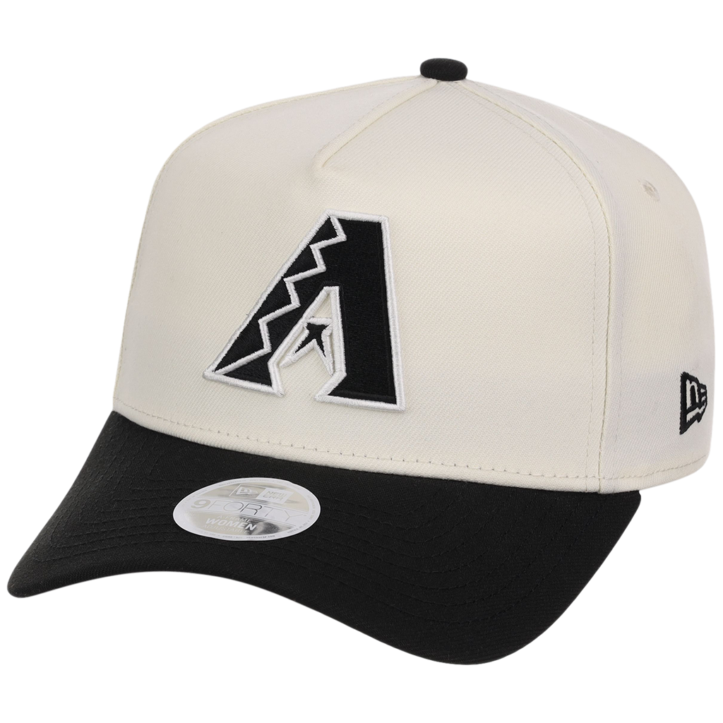 Arizona DiamondBacks Women's New Era 9FORTY Chrome x Black A-Frame