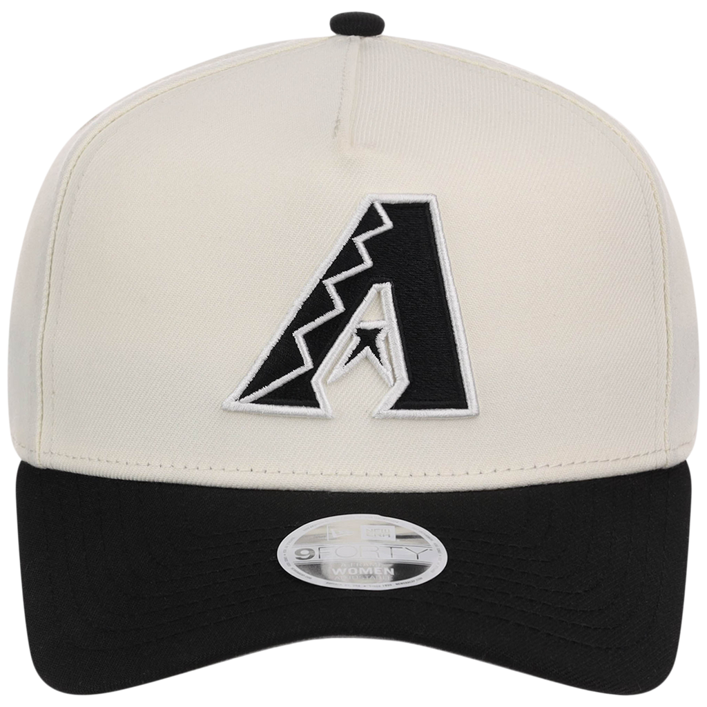 Arizona DiamondBacks Women's New Era 9FORTY Chrome x Black A-Frame