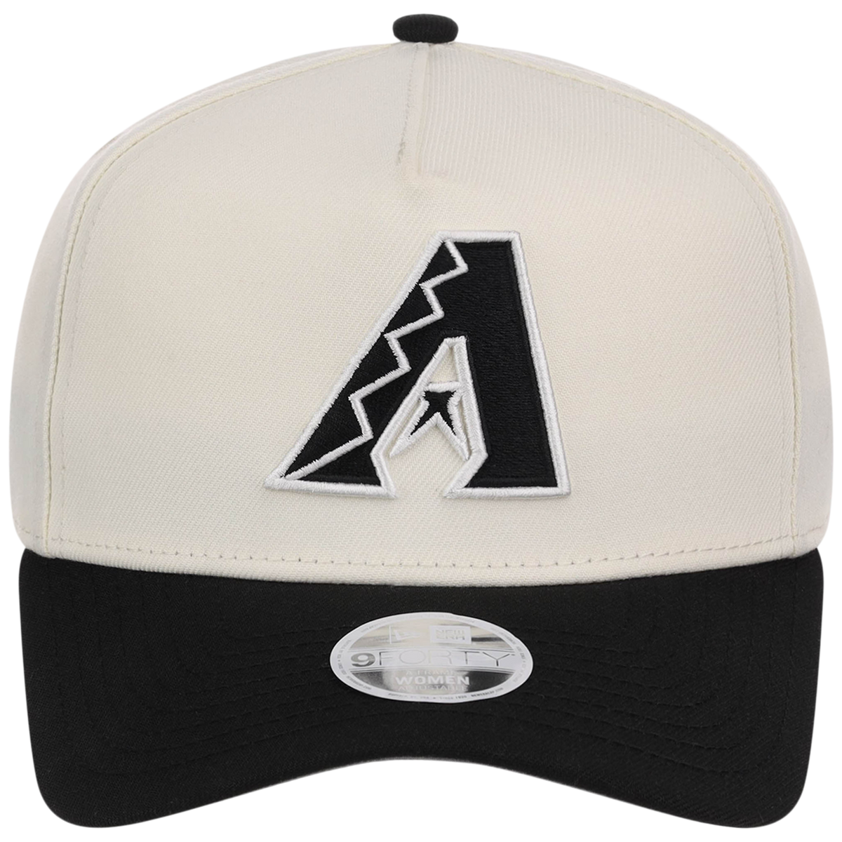Arizona DiamondBacks Women's New Era 9FORTY Chrome x Black A-Frame