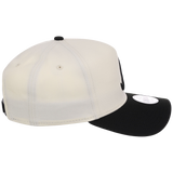 Atlanta Braves Women's New Era 9FORTY Chrome x Black A-Frame