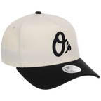 Baltimore Orioles Women's New Era 9FORTY Chrome x Black A-Frame