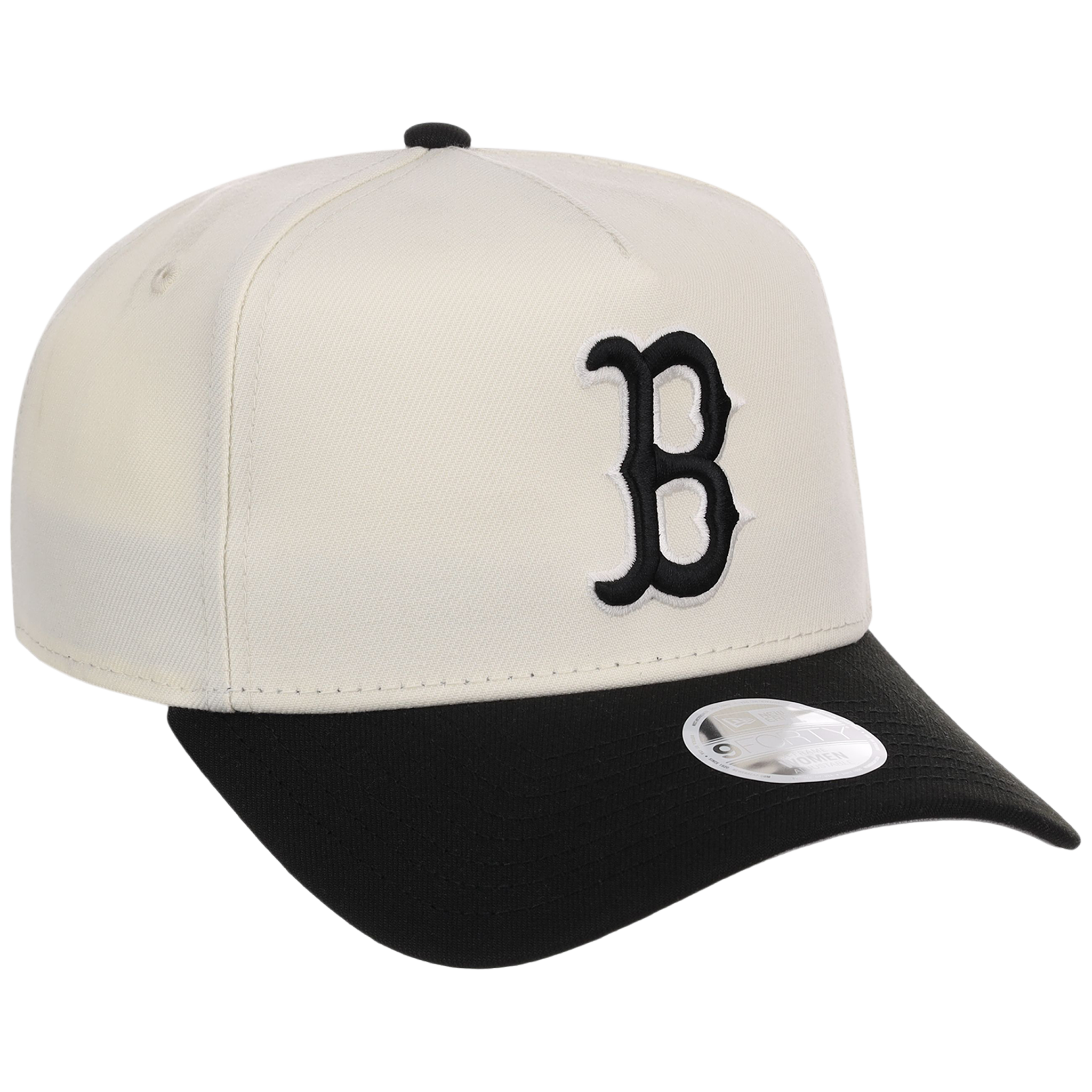 Boston Red Sox Women's New Era 9FORTY Chrome x Black A-Frame
