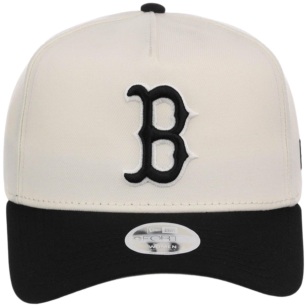 Boston Red Sox Women's New Era 9FORTY Chrome x Black A-Frame