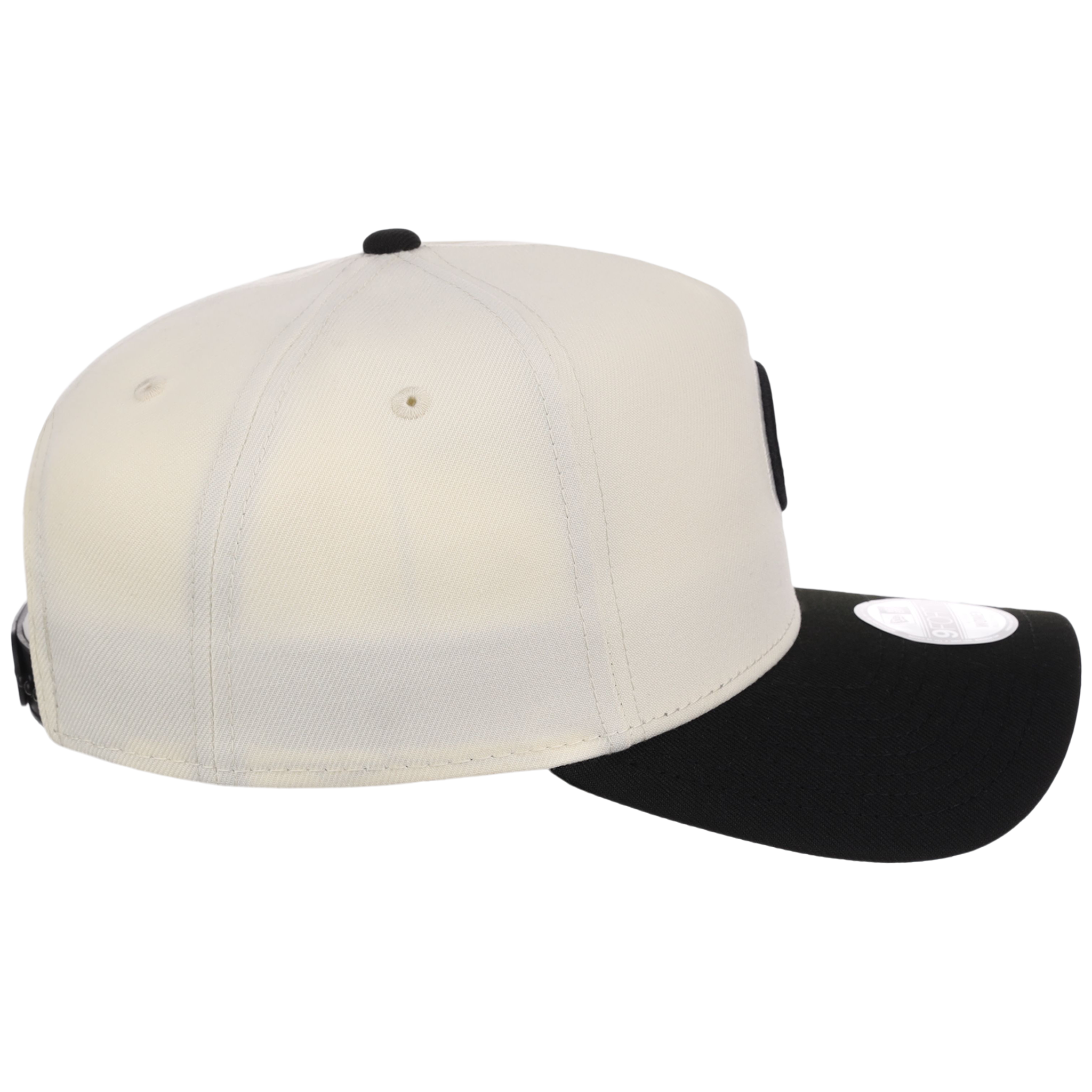Chicago Cubs Women's New Era 9FORTY Chrome x Black A-Frame