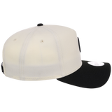 Chicago Cubs Women's New Era 9FORTY Chrome x Black A-Frame