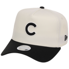 Chicago Cubs Women's New Era 9FORTY Chrome x Black A-Frame