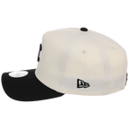 Chicago Cubs Women's New Era 9FORTY Chrome x Black A-Frame