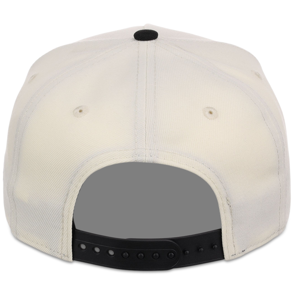 Chicago Cubs Women's New Era 9FORTY Chrome x Black A-Frame