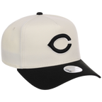 Cincinnati Reds Women's New Era 9FORTY Chrome x Black A-Frame